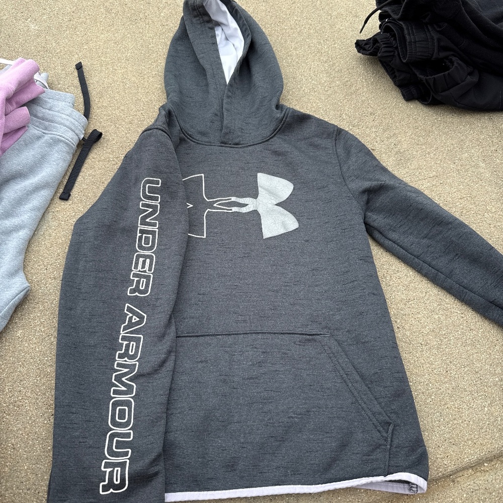 Grey girls hoodie